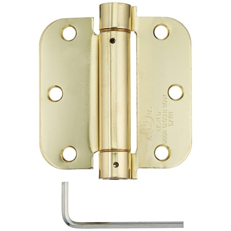 Patioplus DSH35R53-4 3.5 x 3.5 x 0.62 in. Spring Hinge Steel-US3 PA561939